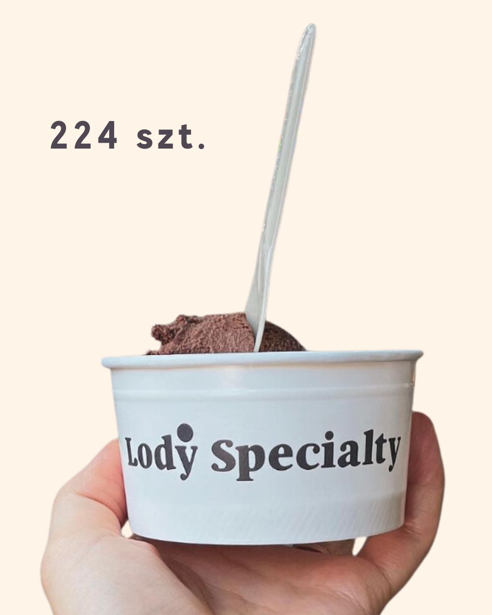 Kubeczki biodegradowalne - 224 szt.