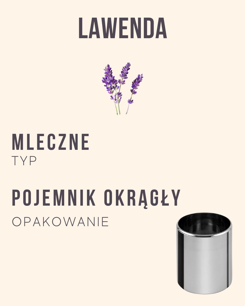 M.X - Lawenda - 4 kg (pojemnik okrągły)