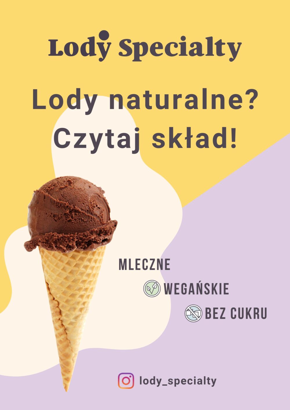 Lody rzemieślnicze plakat