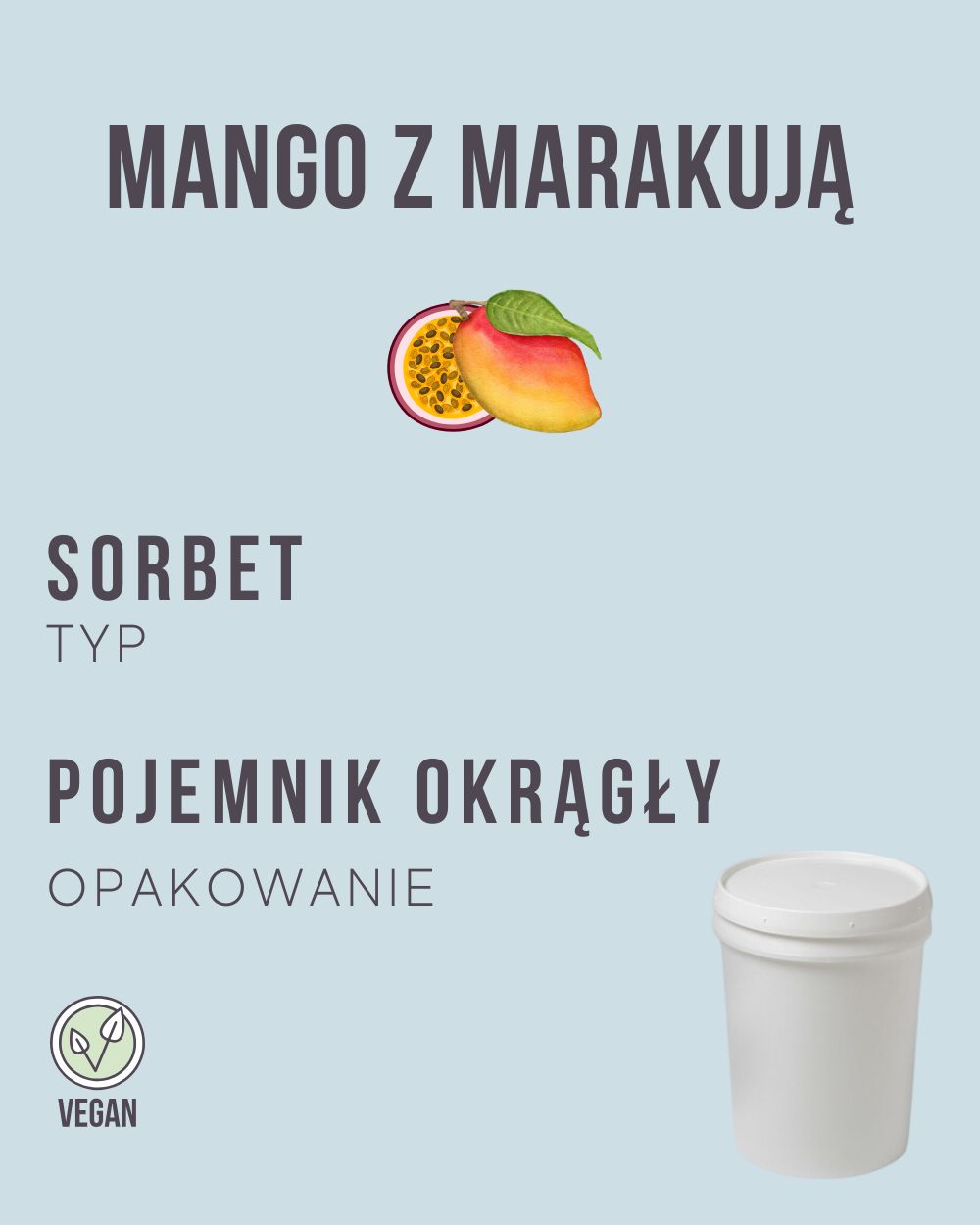 S.1 - Mango z marakują - 4 kg (pojemnik okrągły)