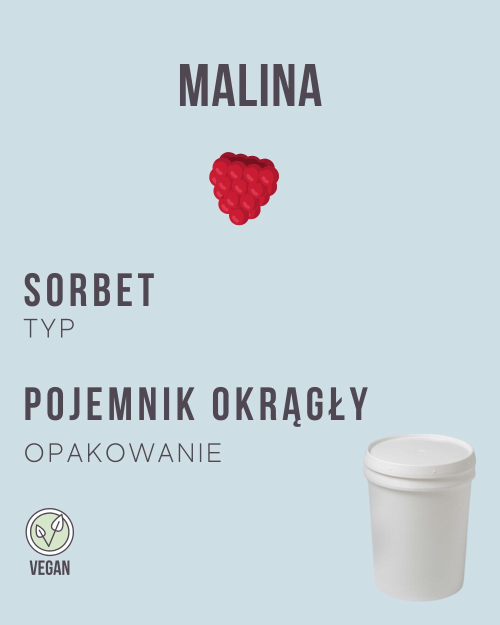 S.13 - Malina - 4 kg (pojemnik okrągły)