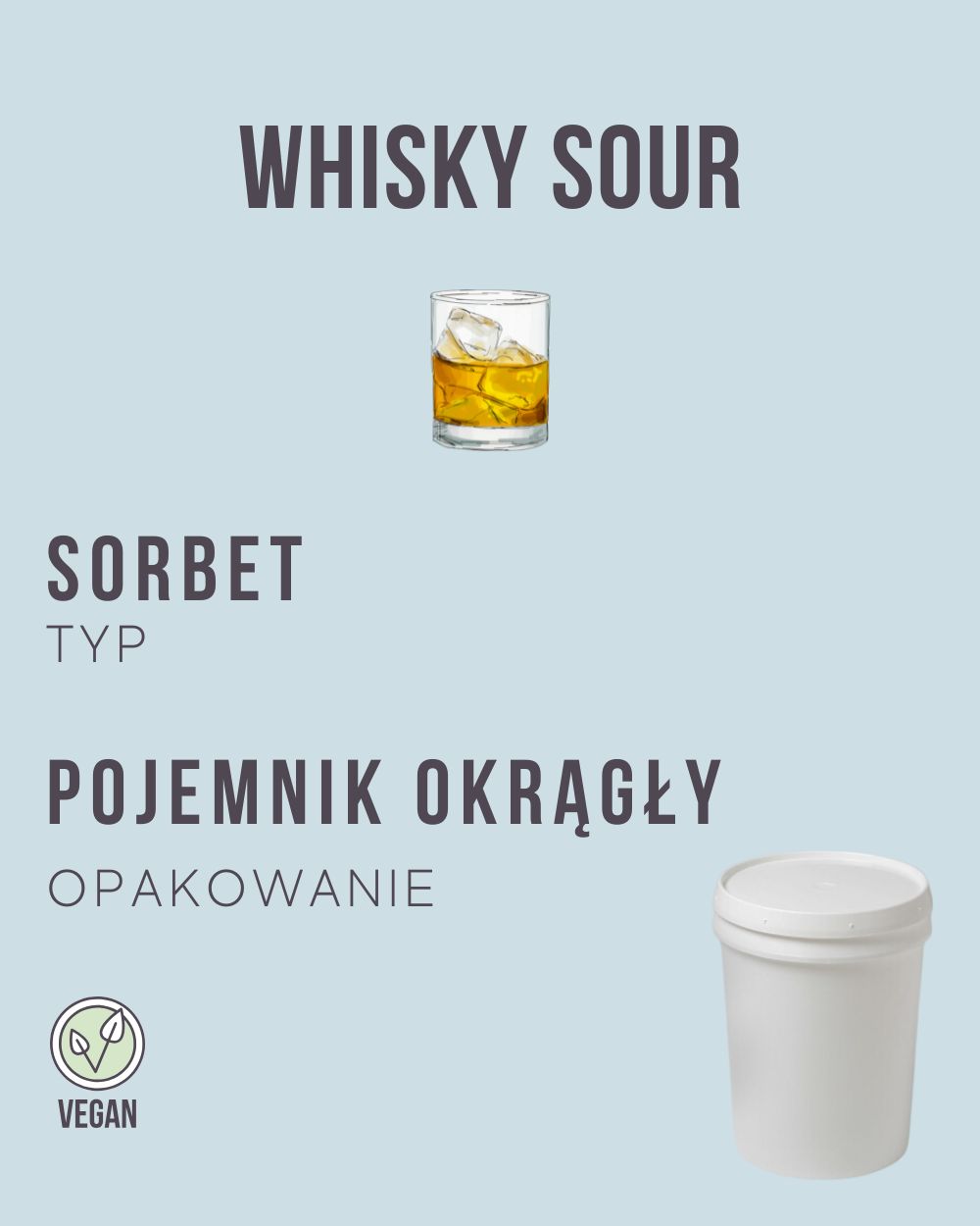 S.14 - Whisky sour - 4 kg (pojemnik okrągły)