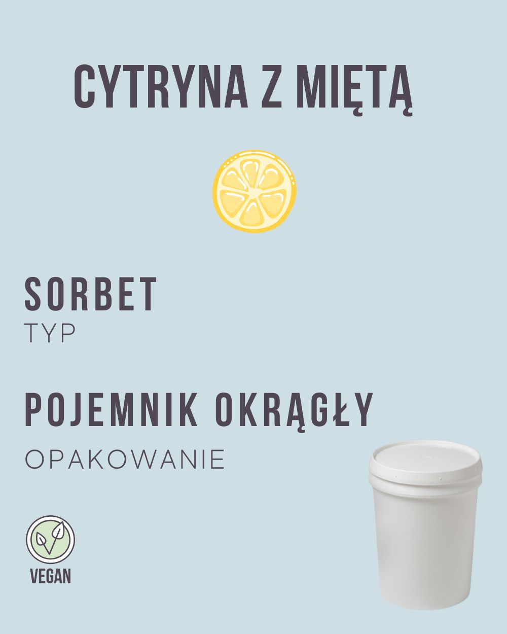 S.8 - Cytryna z miętą - 4 kg (pojemnik okrągły)